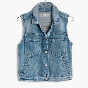 Madewell Pocket Jean Vest